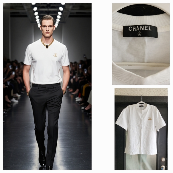 Chanel White Men's Shirt